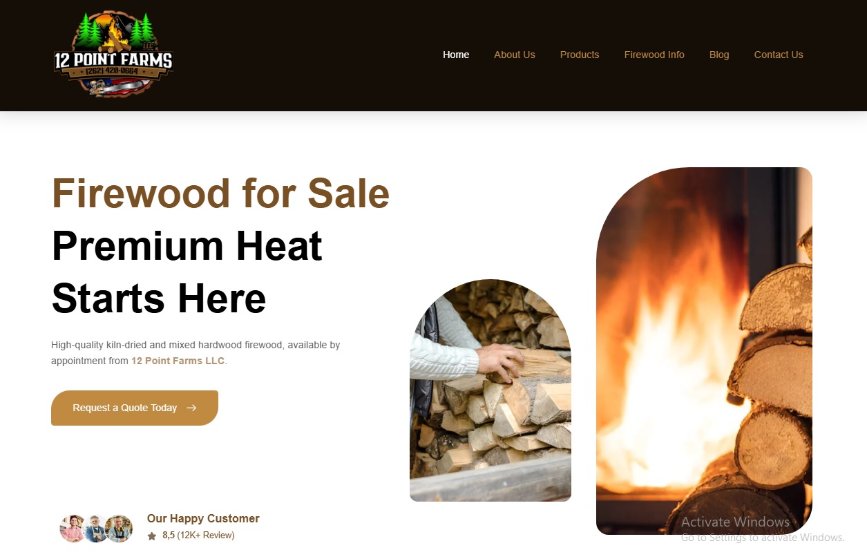 Responsive Web Design 12 point farms llc responsive website design by top branding altimeter