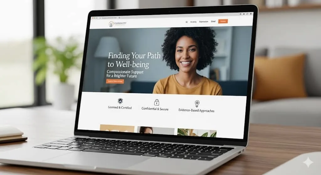 Why do therapists need a professional therapy website design