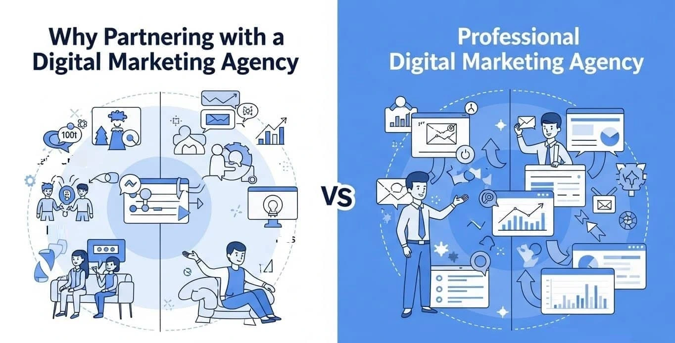 Makes Partnering with a Digital Marketing Agency Better Than In-House Marketing