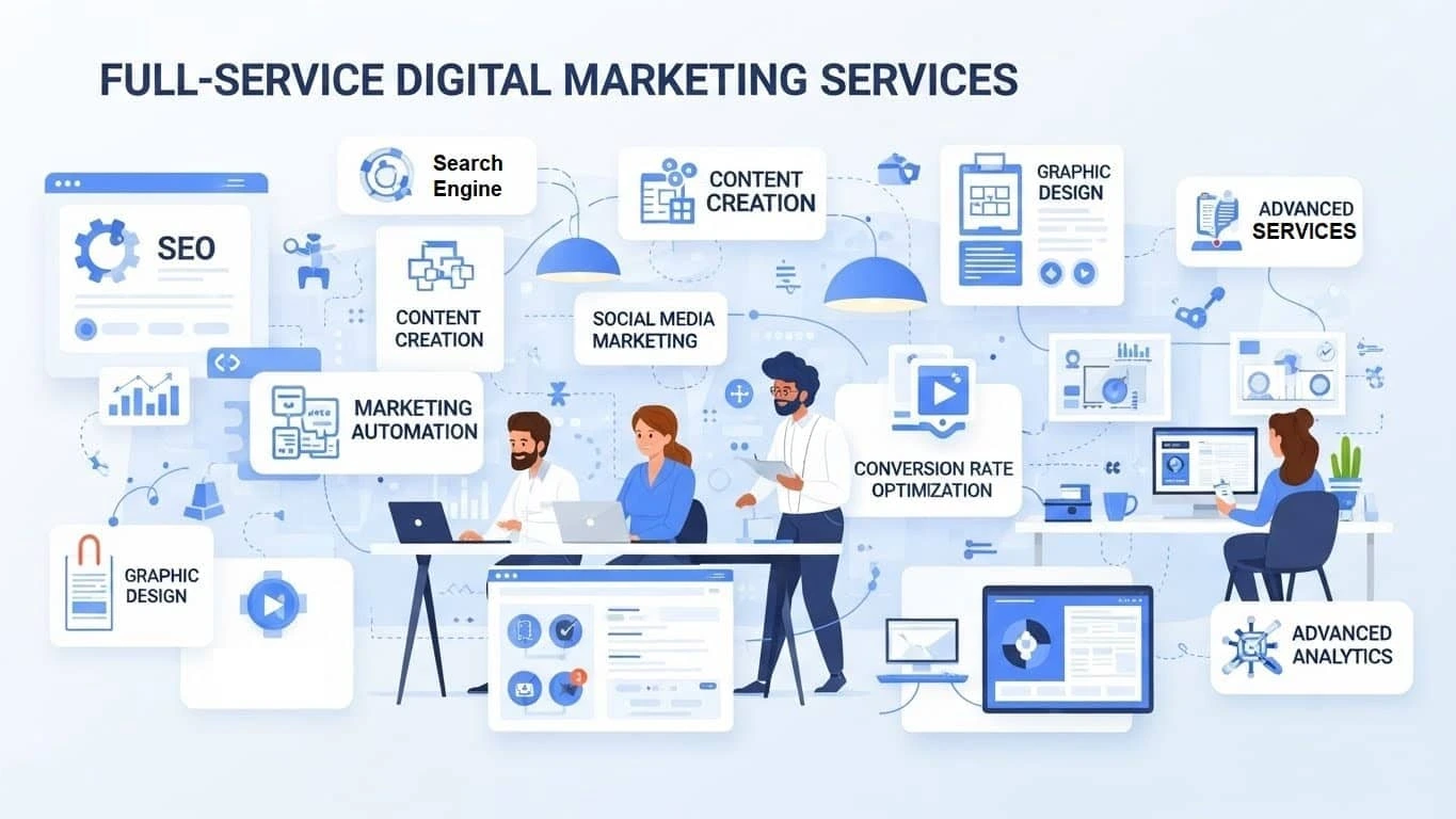 Services Do Full-Service Digital Marketing Agencies Offer