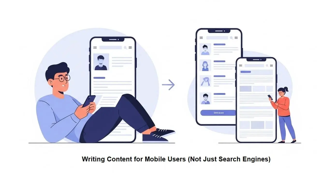 mobile friendly web design Writing Content for Mobile Users (Not Just Search Engines)