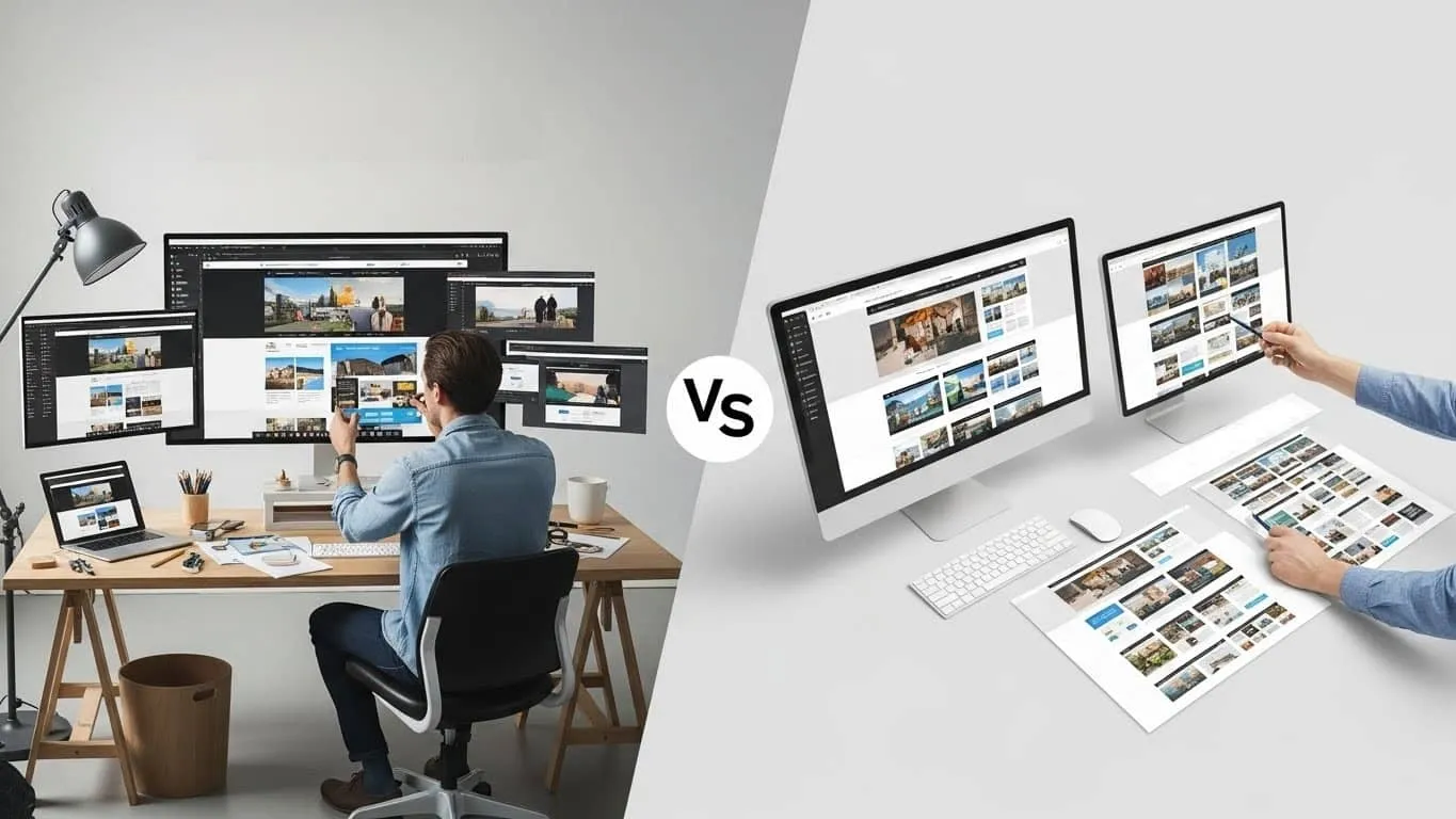 Custom Website Development vs Templates