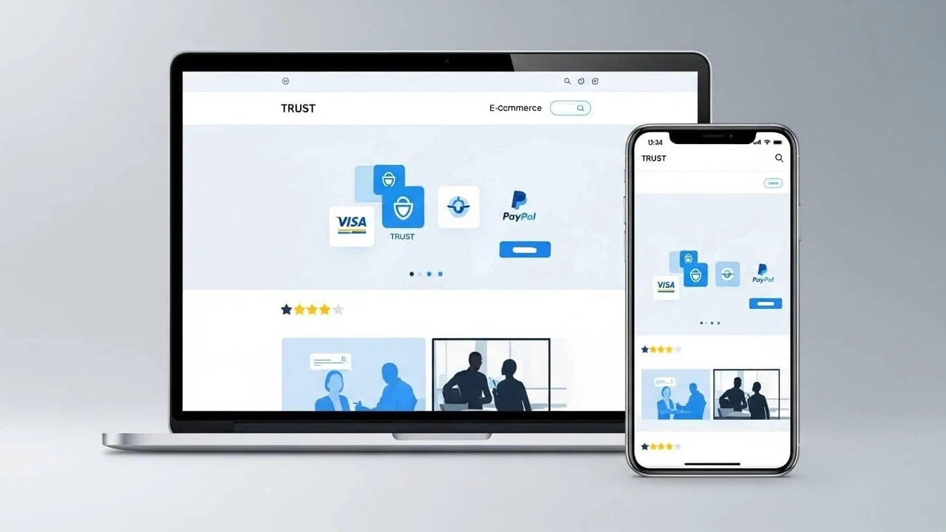 Trust Gap of ecommerce website store