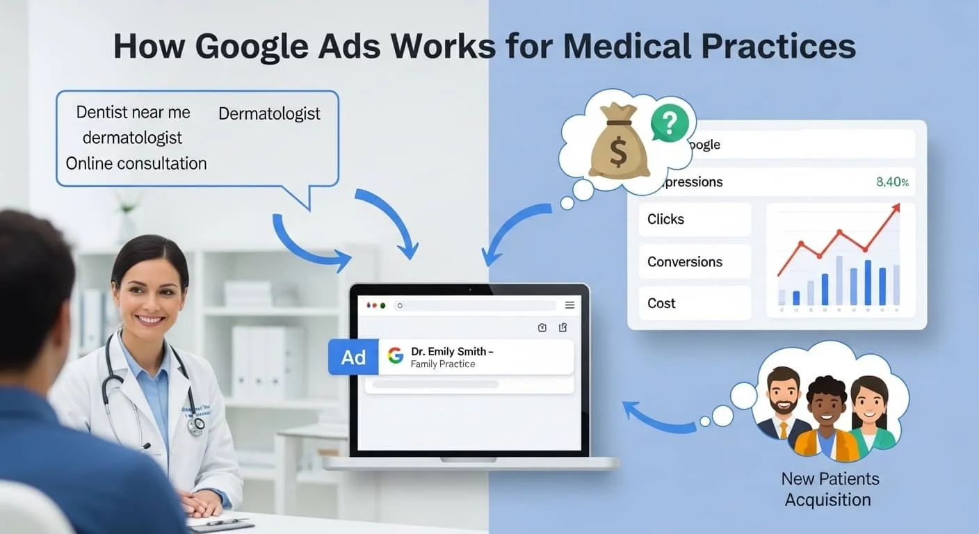 How Google Ads Works for Medical Practices How Google Ads Works for Medical Practices