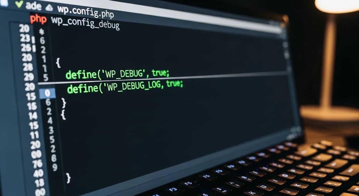 WordPress Debug Mode in wp-config PHP File