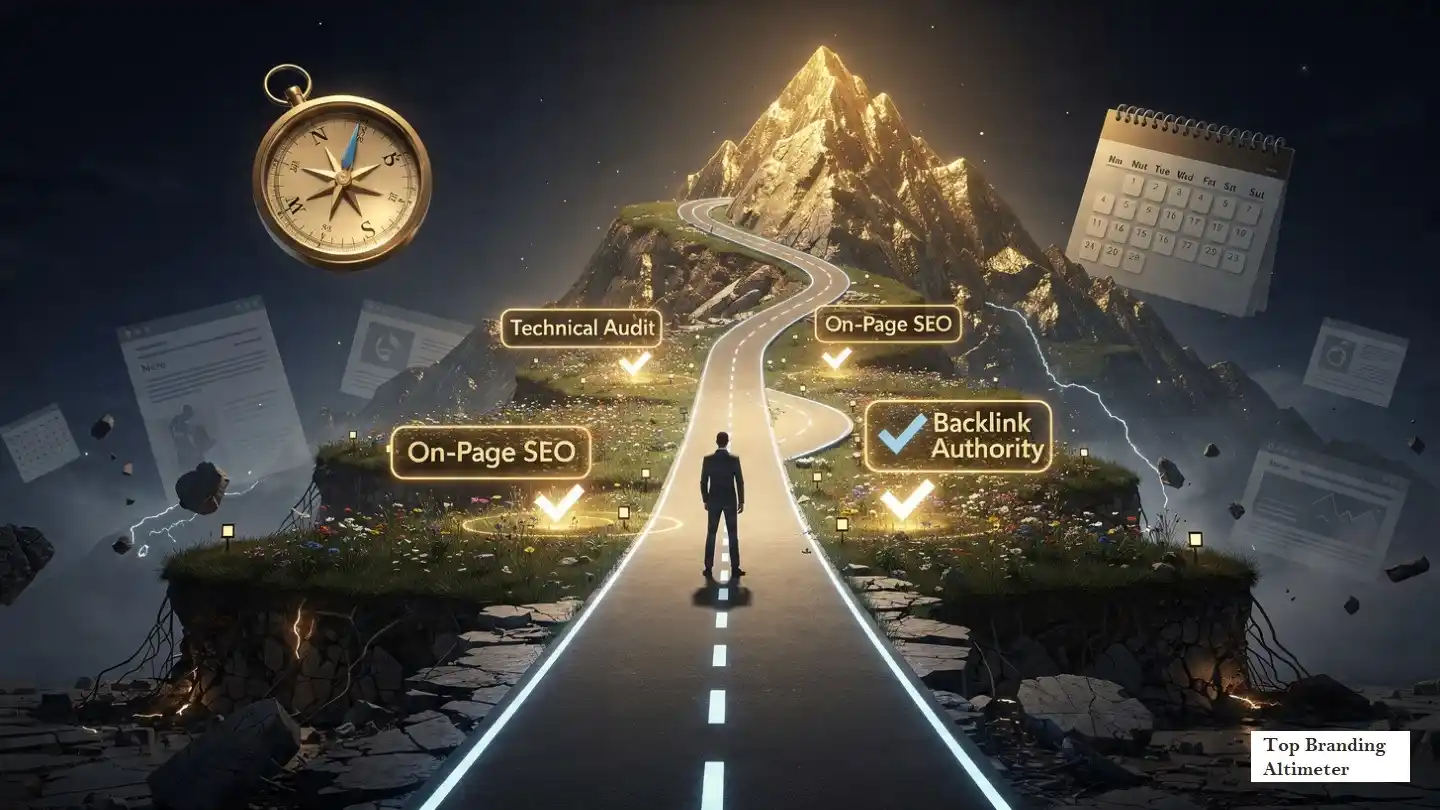 SEO audit roadmap for website visibility and long-term search engine growth.