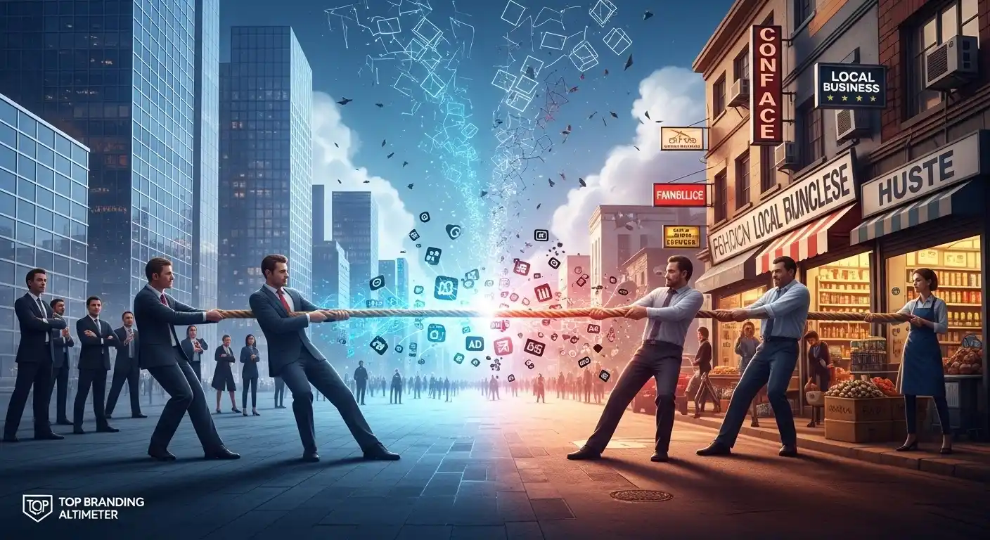 The Tug-of-War Corporate Control vs. Local Hustle