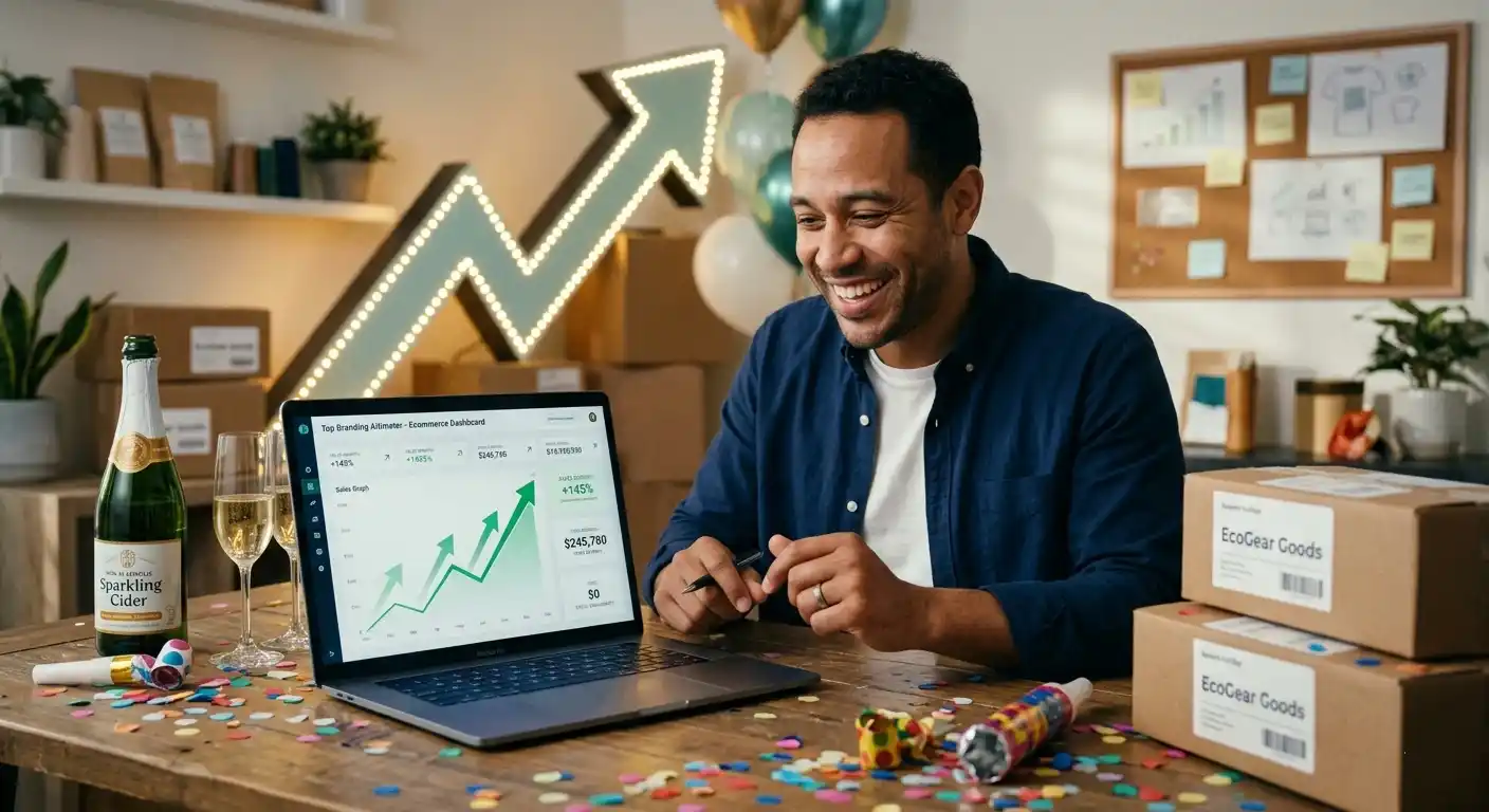 Successful ecommerce growth with marketing agency