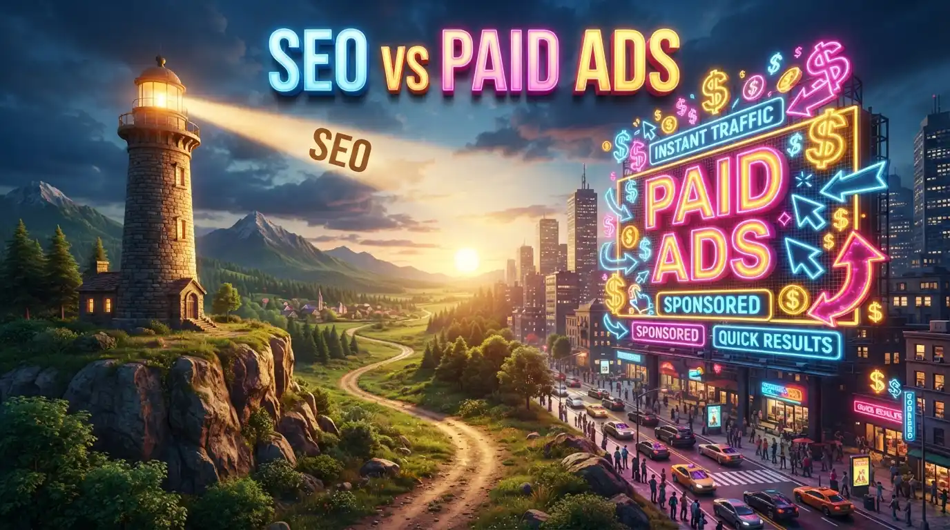 SEO vs paid ads SEO vs PPC