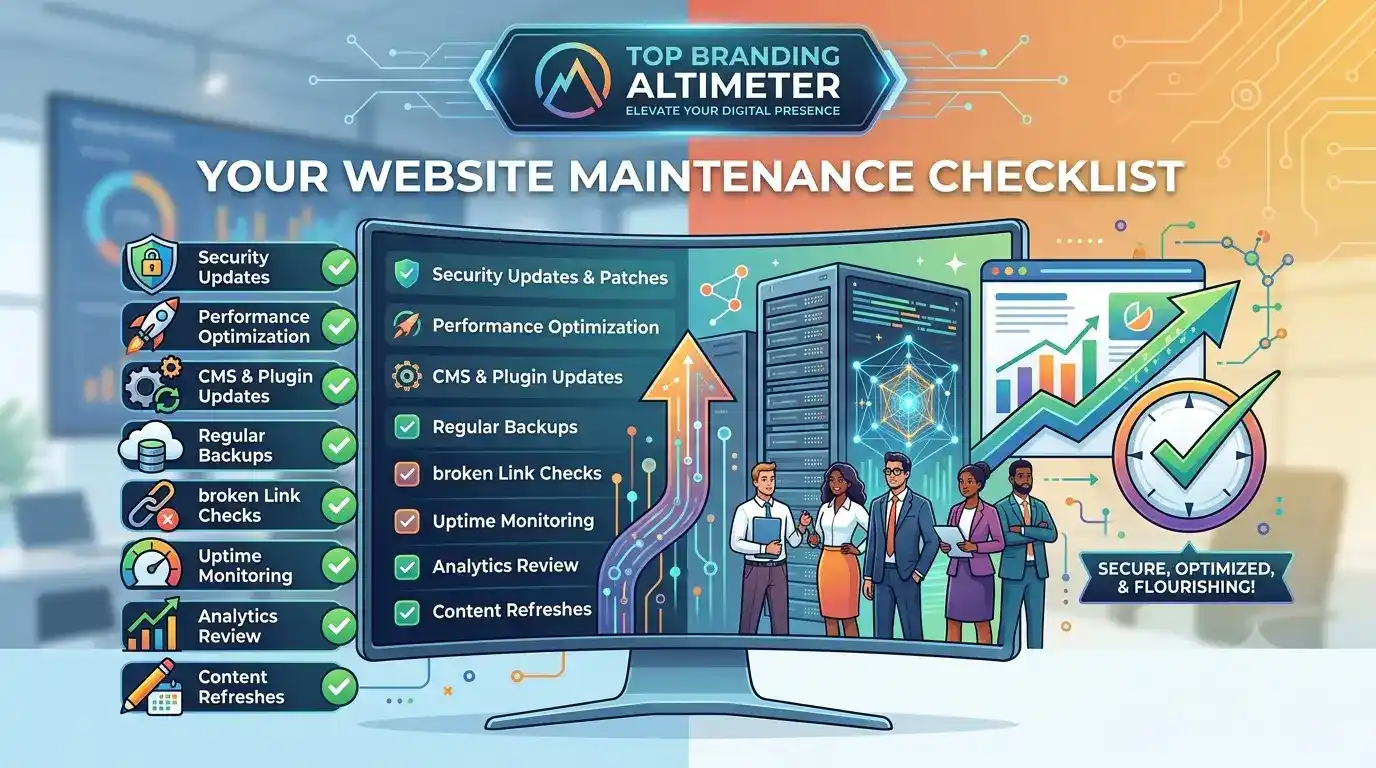 Website Maintenance Checklist Top Website Maintenance Tasks for Success