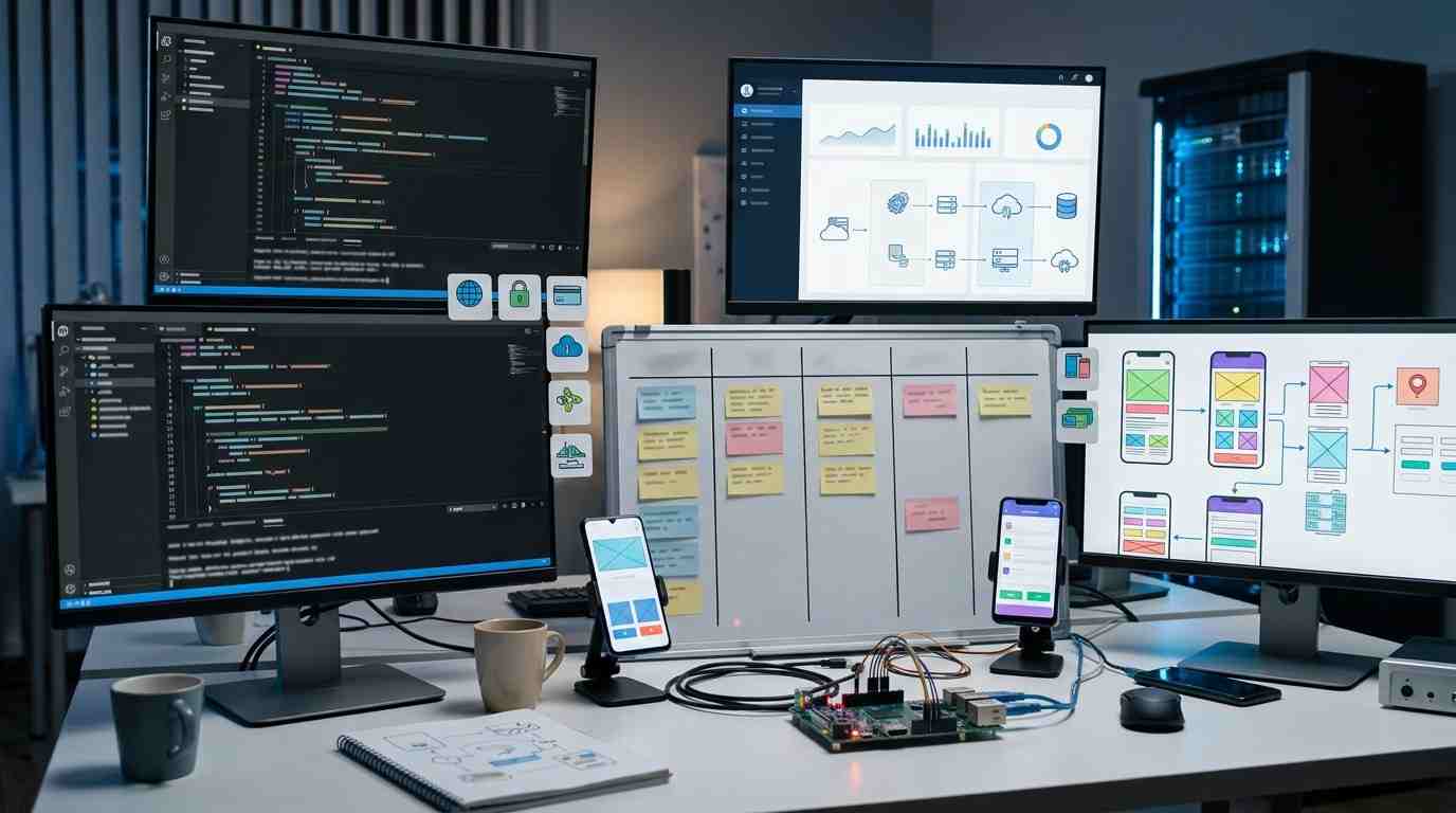 mobile app development process building app in development phase
