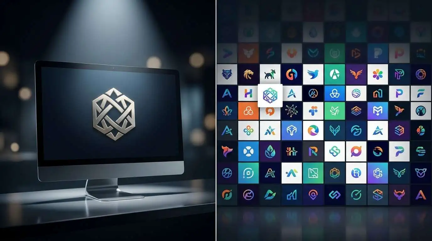 Logo Design Services difference between logo design agency and marketplace