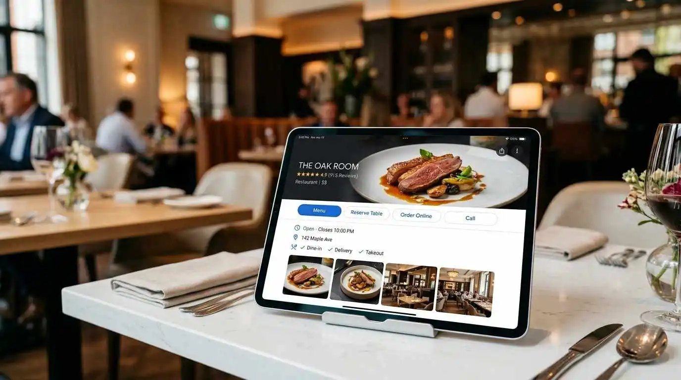seo for restaurants google business profile optimization for restaurants