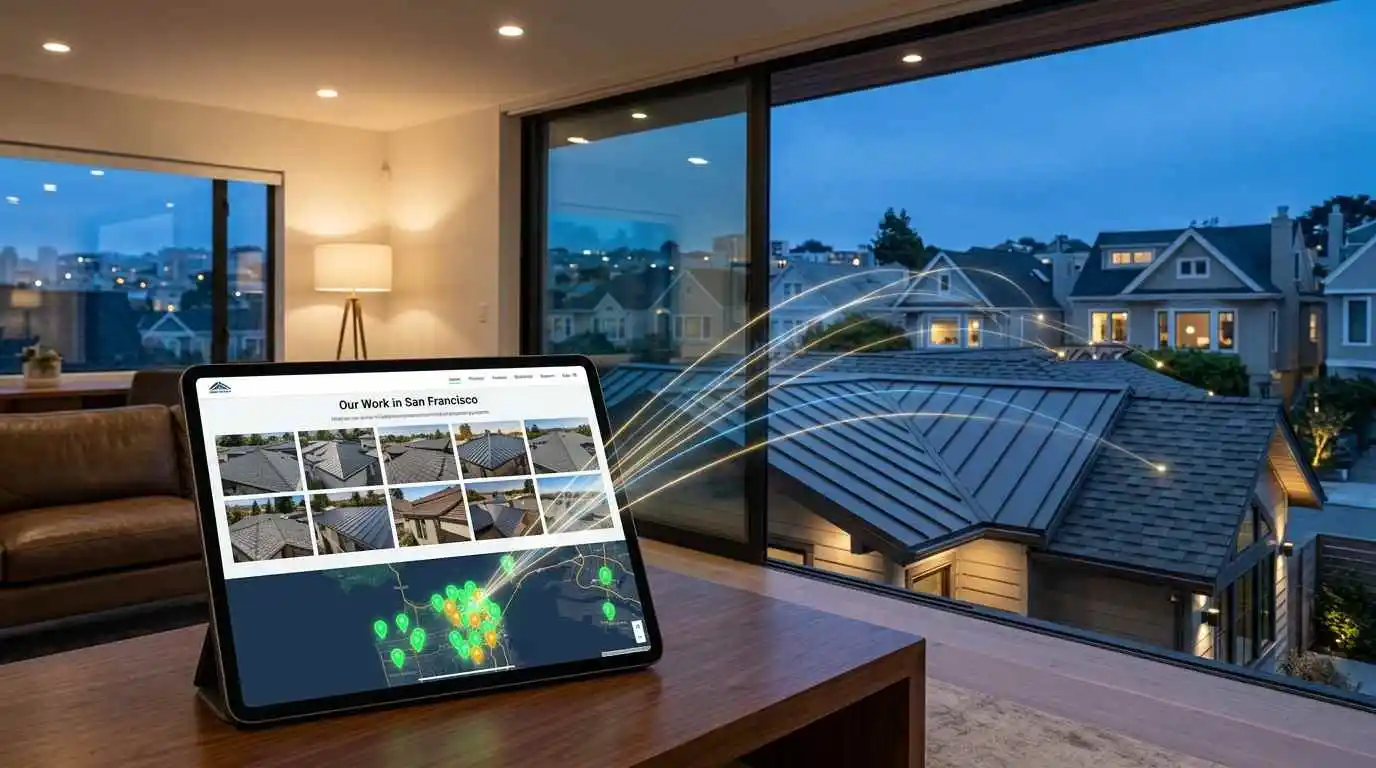 roofing service area pages seo best practices