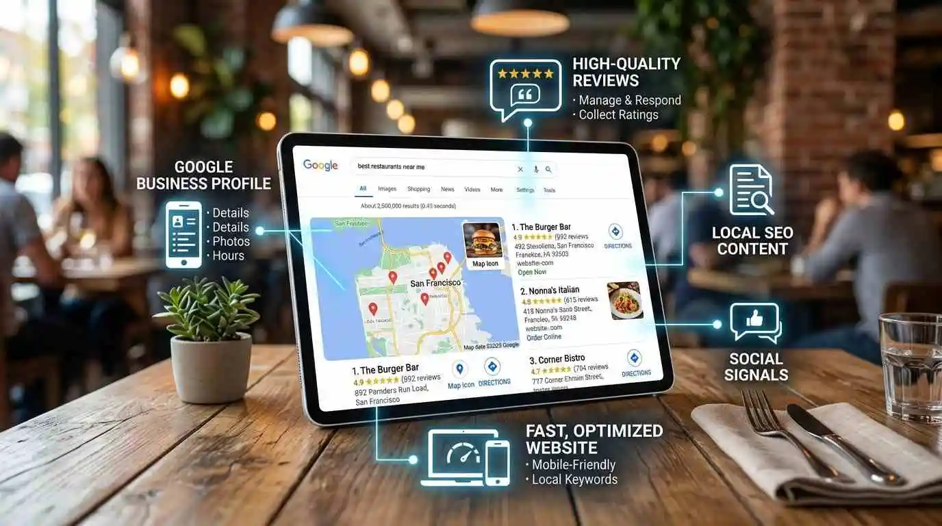 seo for restaurants seo strategy for restaurants