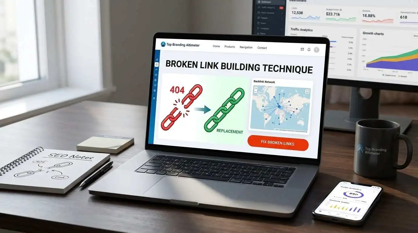 off page seo strategy broken link building technique