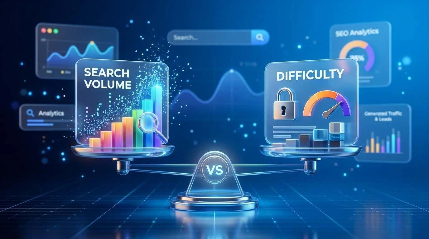 search volume vs keyword difficulty search volume vs keyword difficulty