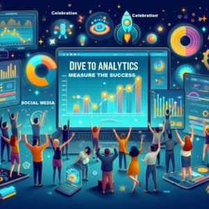 Dive into analytics to measure the success of your social media celebration